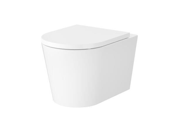 Vegghengt toalettpakke  Koral 49x36 - Vortex flush - Kompakt