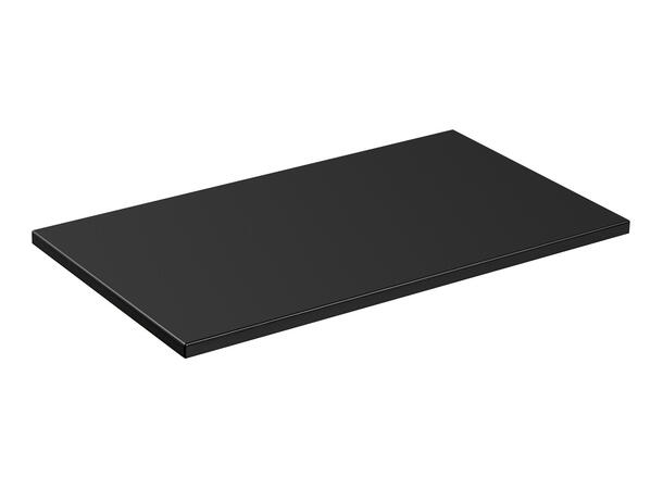 Benkeplate ADEL BLACK  80 cm 80x2,2x46,6 - Svart matt