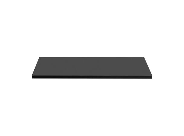 Benkeplate ADEL BLACK  80 cm 80x2,2x46,6 - Svart matt