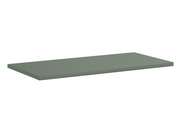 Benkeplate SKOGSGRØNN 100 cm 100x2,5x46 - Sivgrønn