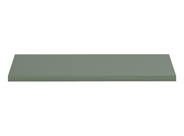 Benkeplate SKOGSGRØNN 100 cm 100x2,5x46 - Sivgrønn