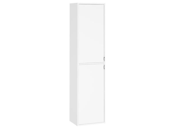 Høyskap FRI FORM LIVA Hvit H = 160 cm  m/2 dør