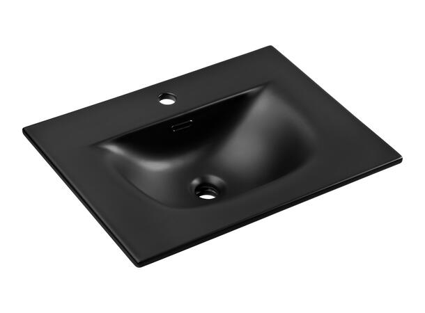 Møbelservant SKY 1 60 DP  BLACK 61x17x46cm - Svart matt