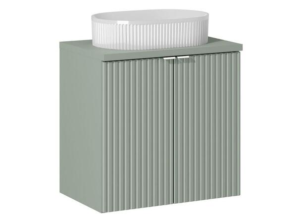 Møbelpakke LINE REED GREEN 60x39x57- m/2 dør