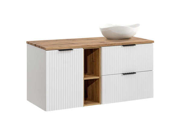 Møbelpakke  ADEL WHITE 120 120x46x57 - 2 Skuffer/1 dør
