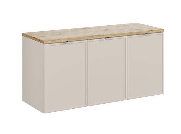 Møbelpakke  BELLA CASHMERE 120 120x46x57 m/3 dør