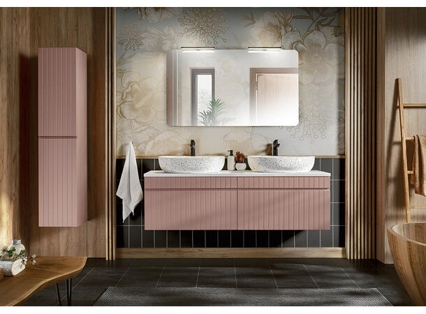 Møbelpakke  ICONIC ROSE 160 160x46x45- 2 Skuffer