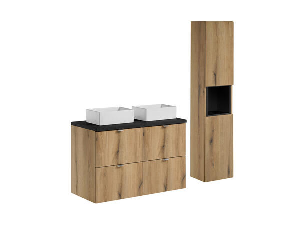 Møbelpakke  NOVA OAK 100 100x39x57 - 4  Skuffer