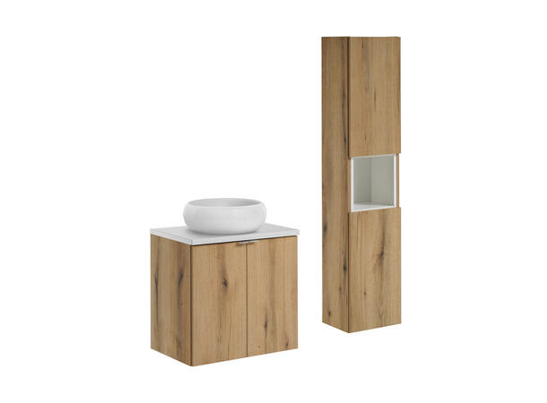 Møbelpakke  NOVA OAK 60 cm 60x39x57 m/2 dør