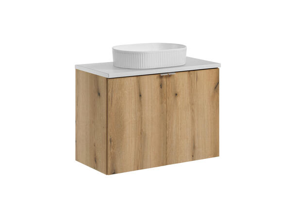 Møbelpakke  NOVA OAK 80 cm 80x39x57- m/2 dør