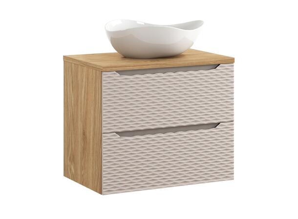 Møbelpakke  OCEAN BEIGE 70 70x46x57 - 2 Skuffer