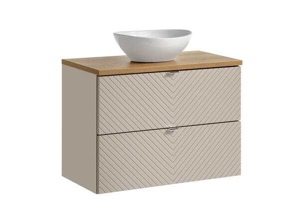 Møbelpakke  VIVA CASHMERE 80x39x57- 2 Skuffer