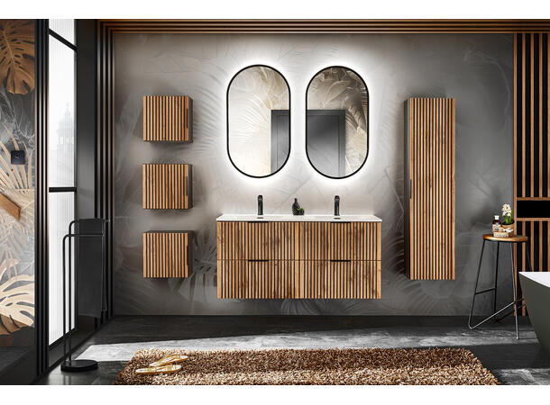 Møbelpakke  XILO BLACK 120 cm 120x46x57 - 4 Skuffer