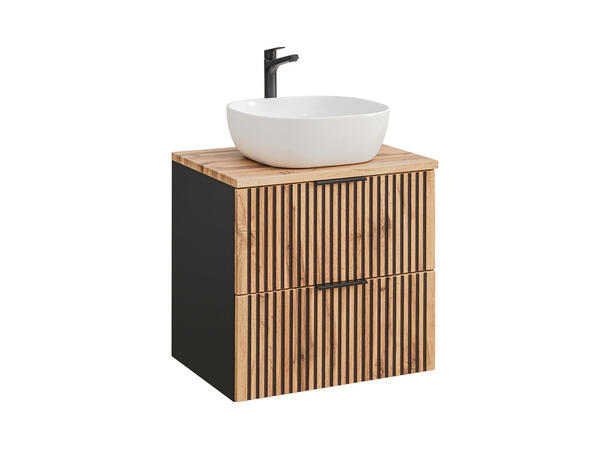 Møbelpakke  XILO BLACK 60 cm 60x46x57 - 2 Skuffer