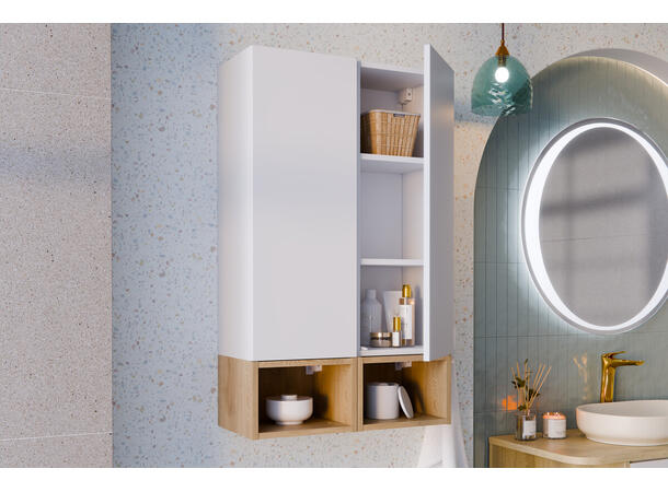 Overskap ASTER WHITE 30x26x80  m/1 dør