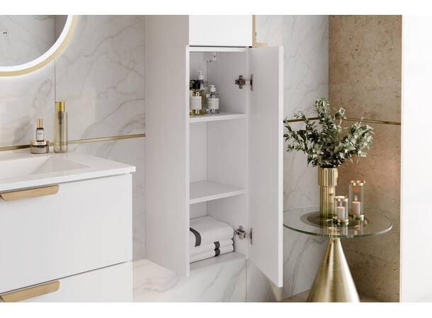 Overskap ASTER WHITE 30x26x80  m/1 dør