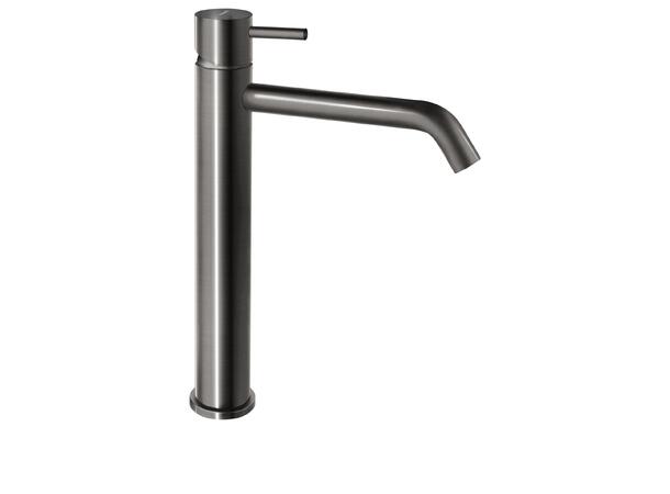 Servantbatteri  Ferro Ciriculus 1-greps - Høy modell - Gun metal