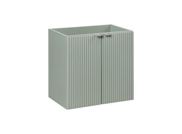 Servantskap LINE REED GREEN  60 cm 60x39x57 m/2 dør