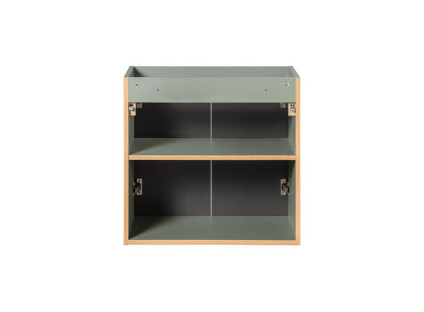Servantskap LINE REED GREEN  60 cm 60x39x57 m/2 dør