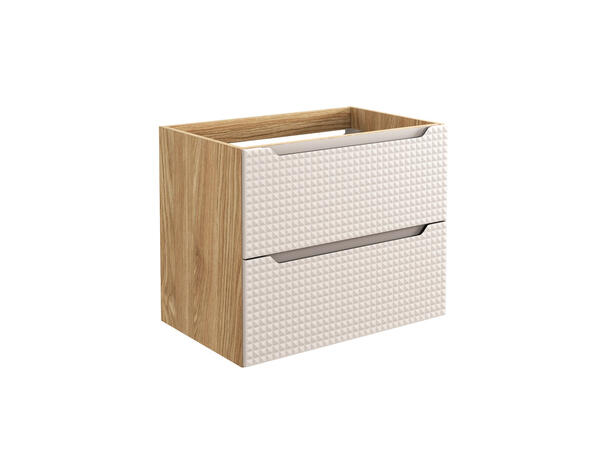 Servantskap LUXOR BEIGE  70 cm 70x46x57 -  2 Skuffer