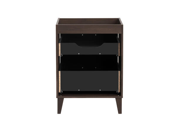 Servantskap Mørkdal -  60 cm 60x46x82 - 2 Skuffer Ristretto Eik