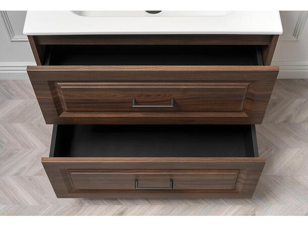Servantskap Mørkdal -  60 cm 60x46x82 - 2 Skuffer Ristretto Eik