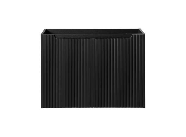 Servantskap NOVA BLACK  80 cm 80x39x57 m/2 dør