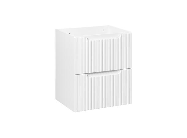 Servantskap NOVA WHITE 50 cm 50x39x57 - 2 Skuffer
