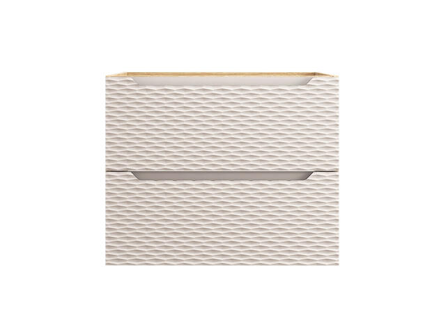 Servantskap OCEAN  BEIGE  70 cm 70x46x57 - 2 Skuffer