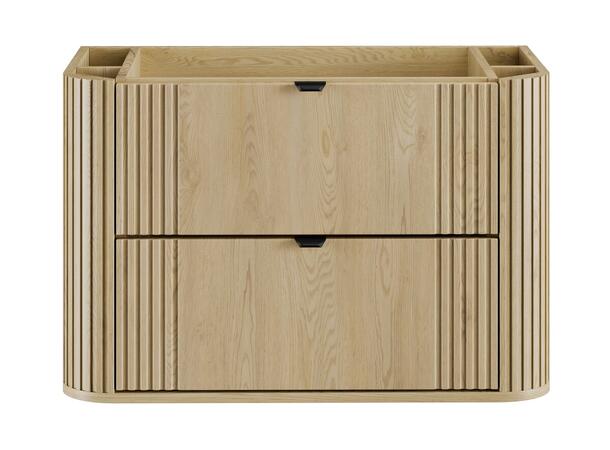 Servantskap OVALIA CREMONA 80 cm 80x46x52 -  2 Skuffer - Eik Cremona