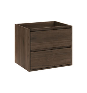 Servantskap VIOLA  VILLA  60 cm 60x46x50 - 2 Skuffer Valnøtt 