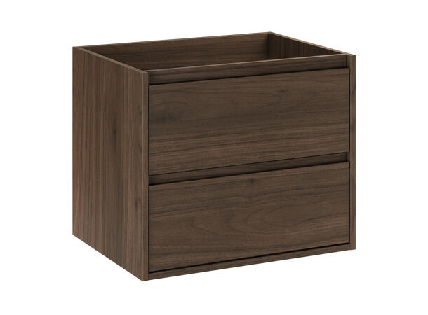 Servantskap VIOLA  VILLA  60 cm 60x46x50 - 2 Skuffer Valnøtt