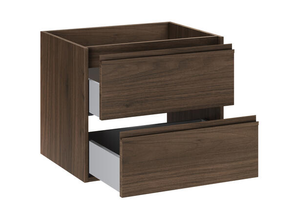 Servantskap VIOLA  VILLA  60 cm 60x46x50 - 2 Skuffer Valnøtt