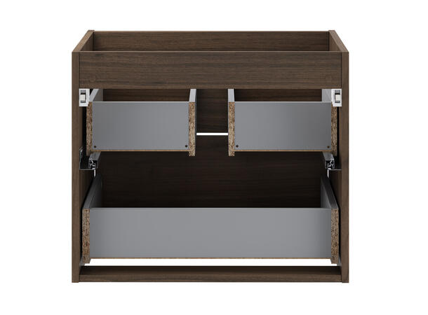 Servantskap VIOLA  VILLA  60 cm 60x46x50 - 2 Skuffer Valnøtt