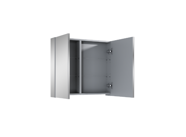 Speilskap 70 cm 70x62x13  - m/2 dører