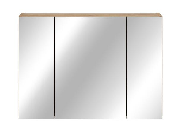 Speilskap 80 cm 80x57x20  - m/3 dører
