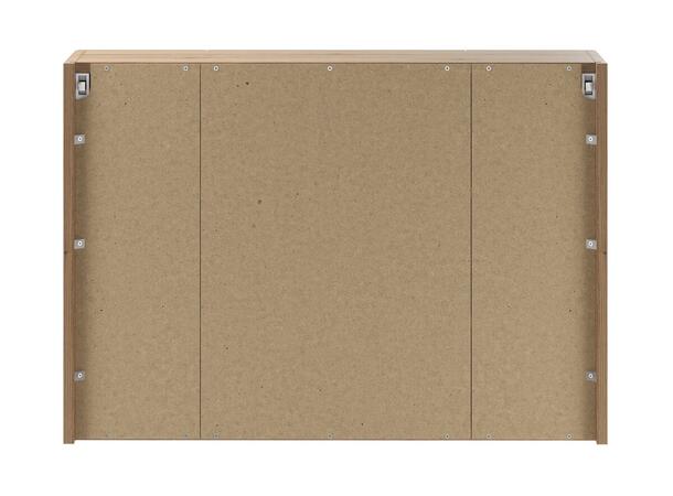 Speilskap 80 cm 80x57x20  - m/3 dører