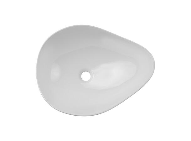 Toppmontert Servant CLOUD FREE WHITE 51x18x39  cm - Hvit