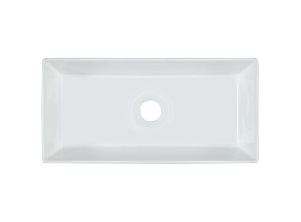 Toppmontert Servant GAJA WHITE 45 45x11x22 cm - Hvit