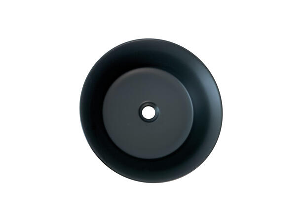 Toppmontert Servant MADA BLACK 40x14x40 cm - Svart matt