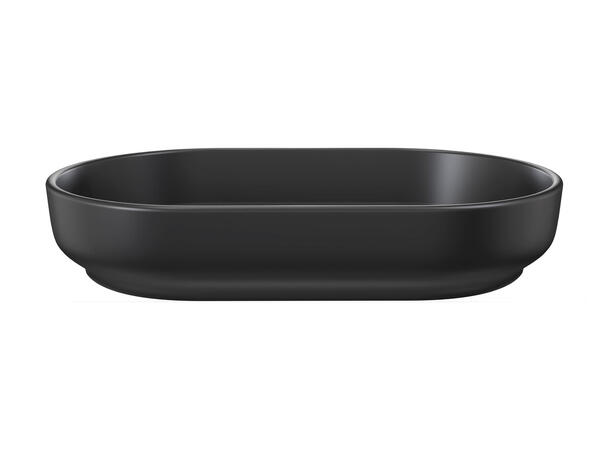 Toppmontert Servant RIVER 2 BLACK MATT 55x12x35 cm - Svart matt