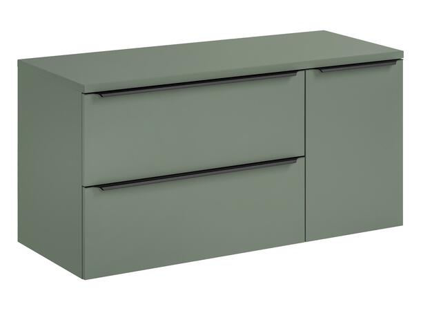 Underskap m/ benkeplate SKOGSGRØNN 120 120x46x57 -  Sivgrønn