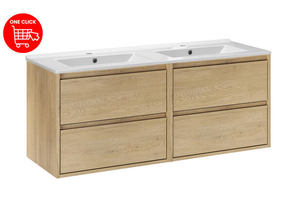 Underskap m/ servant VIOLA  CREMONA 120x46x50 - 4 Skuffer