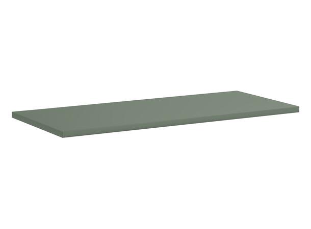 Benkeplate SKOGSGRØNN 120 cm 120x2,5x46 - Sivgrønn