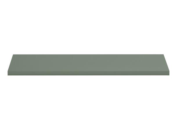 Benkeplate SKOGSGRØNN 120 cm 120x2,5x46 - Sivgrønn