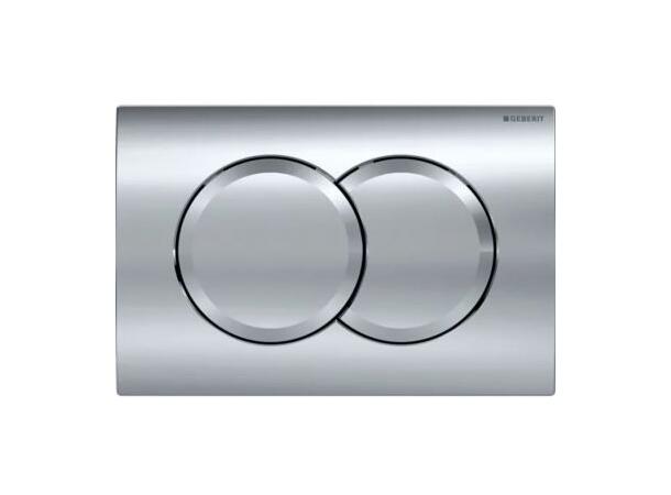 Betjeningsplate Geberit Delta20 Krom