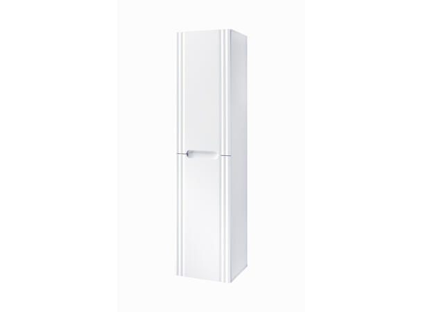 Høyskap  FIJI WHITE H = 166 cm  m/2 dør