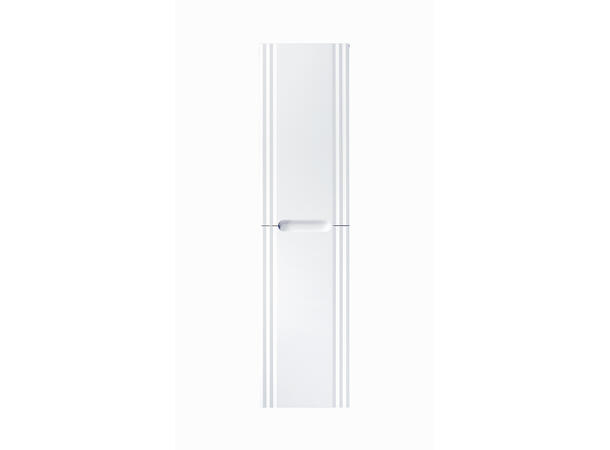 Høyskap  FIJI WHITE H = 166 cm  m/2 dør