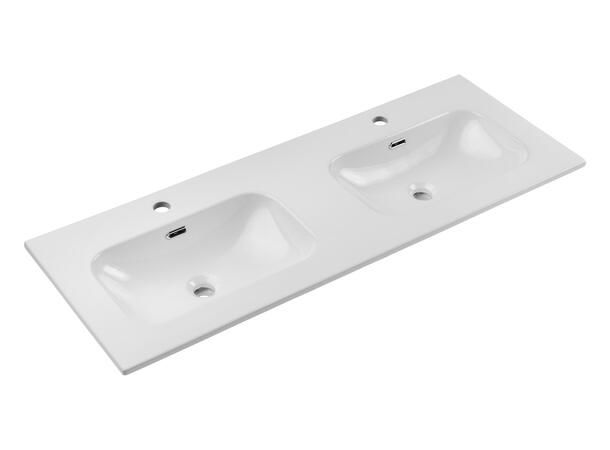 Møbelservant FLY 120 DP Hvit 120x15x46  cm - Dobbelt