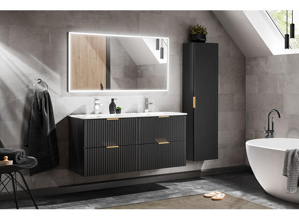 Møbelpakke ADEL BLACK 120 120x46x57